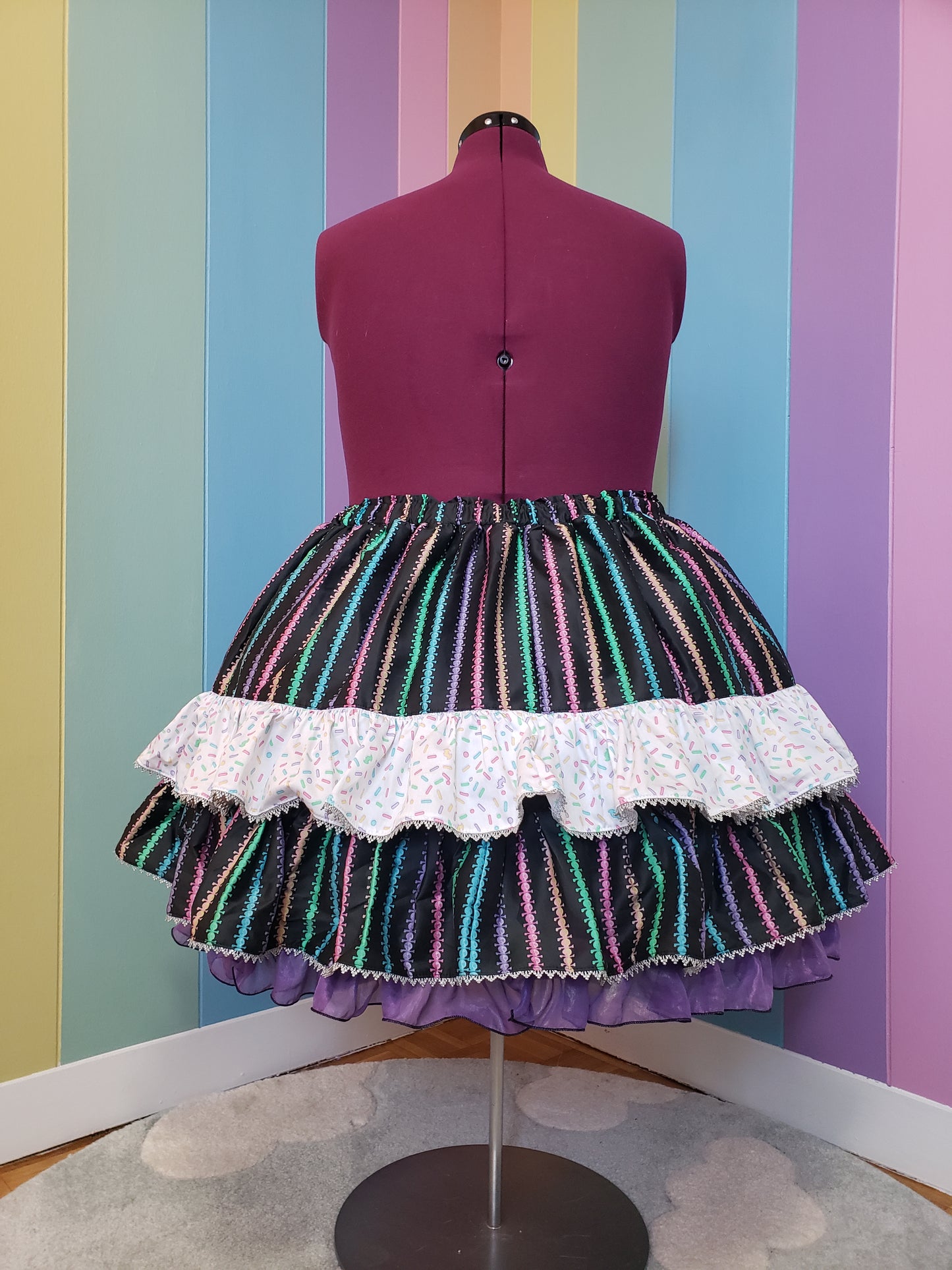 Ossuary Pop Shoppe Skirt Black