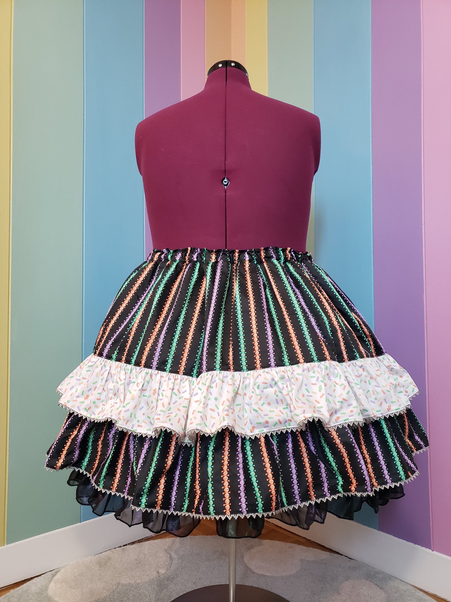 Ossuary Pop Shoppe Skirt Halloween
