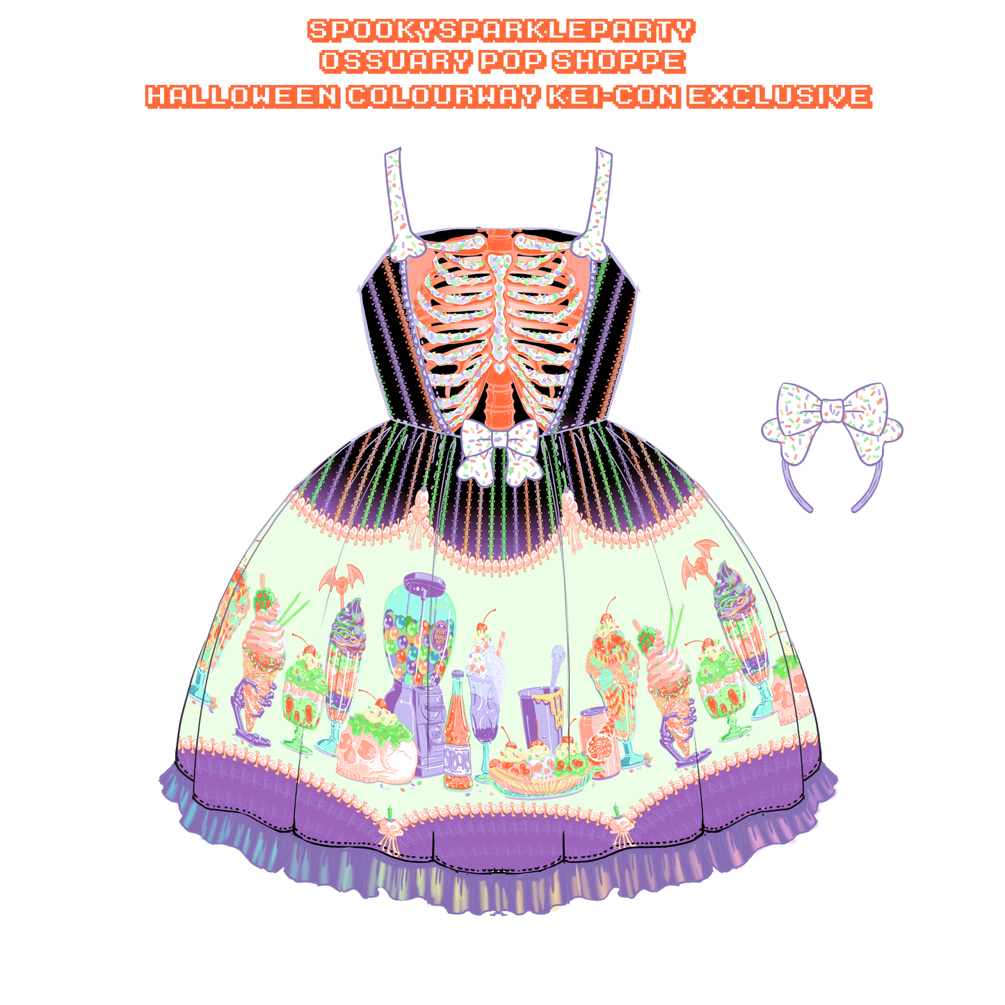 HALLOWEEN Pre-Order Ossuary Pop Shoppe (Kei-Con Exclusive, pickup at Kei-Con)