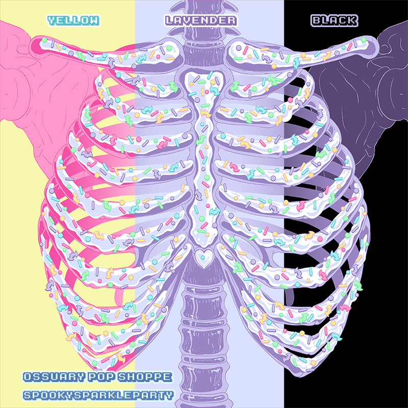 Pre-order Ossuary Pop Shoppe Black JSK