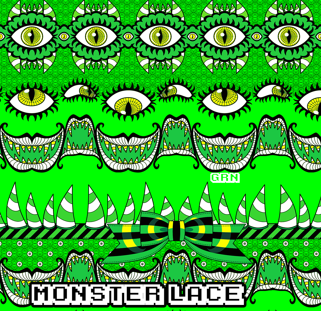 Payment Plan for Monster Lace Skirt UV Green Kara Smith