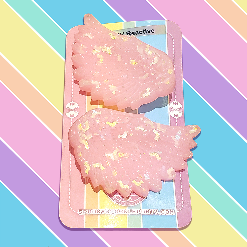 Pink Wing Clips small