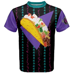 MTO Taco Bear Party Black T-shirt