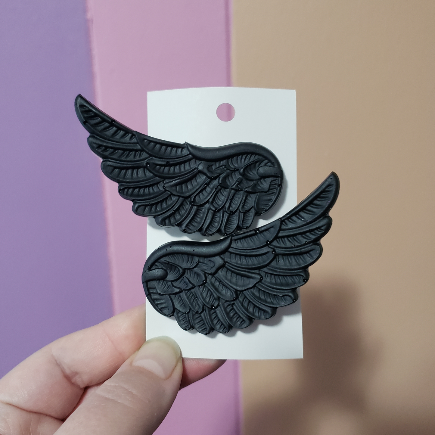 Black Wing Clips large