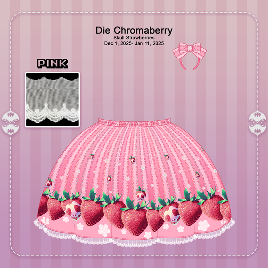 Pre-order SKIRT Die Chromaberry Pink