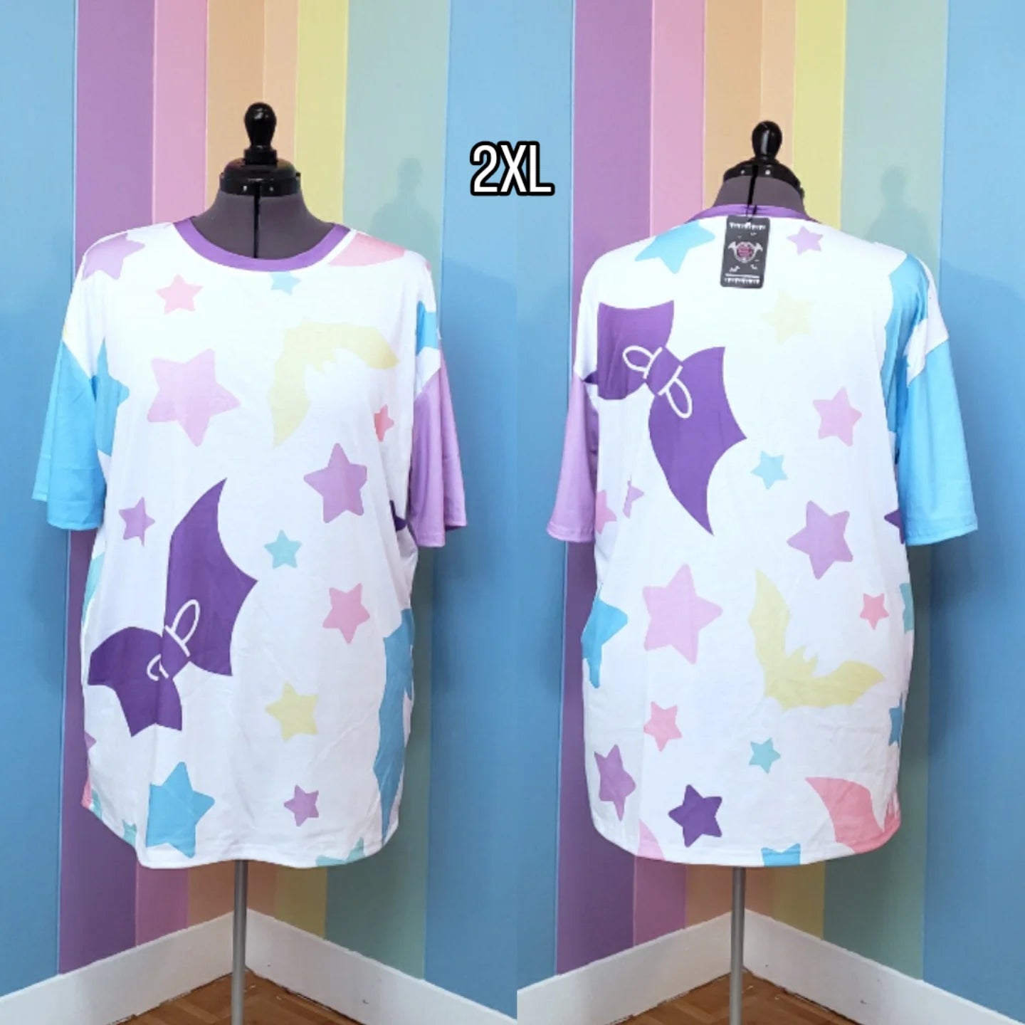 Batbows Rainbow (Extra Extra Large)